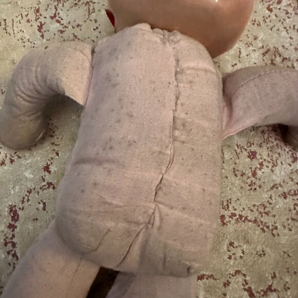 3-Faced Very Old Baby Doll - Composition Head & Stuffed Body - Picture 10 of 10